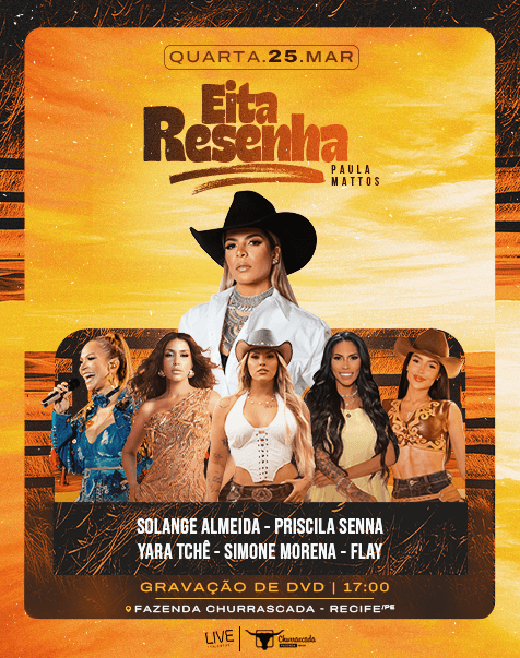 Imagem da experiência Show Paula Mattos - Gravação DVD